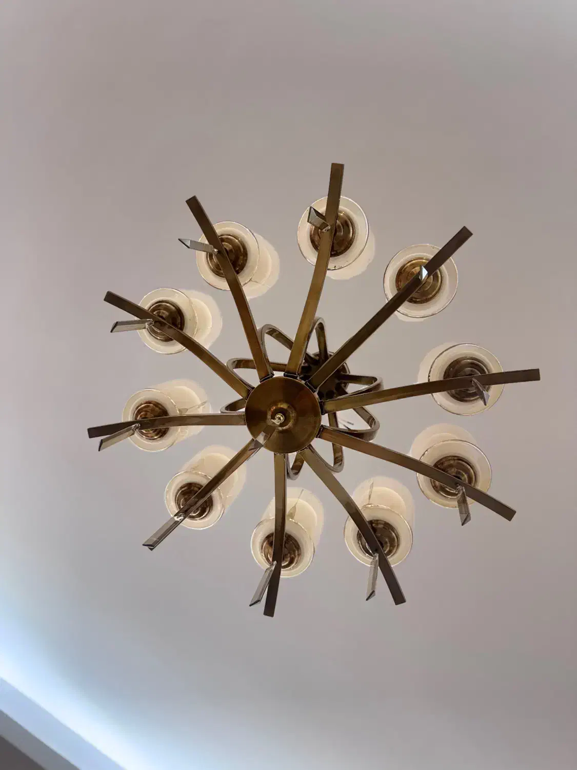 لوستر 10شاخه|لوستر و چراغ آویز|فردیس, داوری|دیوار