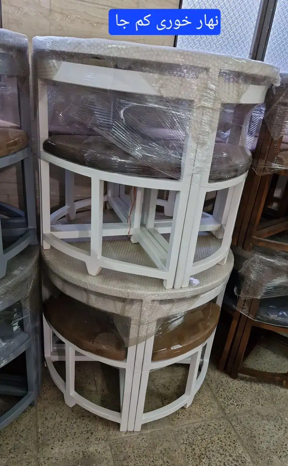 میزنهارخوری 4نفره|میز و صندلی غذاخوری|سیرجان, |دیوار