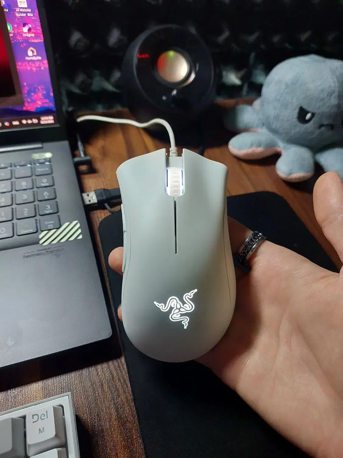 موس گیمینگ ریزر razer death adder essential|قطعات و لوازم جانبی رایانه|قائم‌شهر, |دیوار