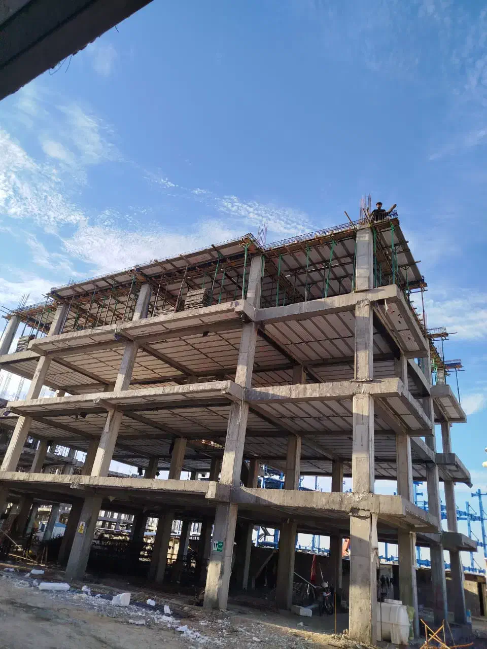 ارماتوربندی اسکلت بتن .فندانسیوم .وافل .استخر.سوله|خدمات پیشه و مهارت|آبیک, |دیوار