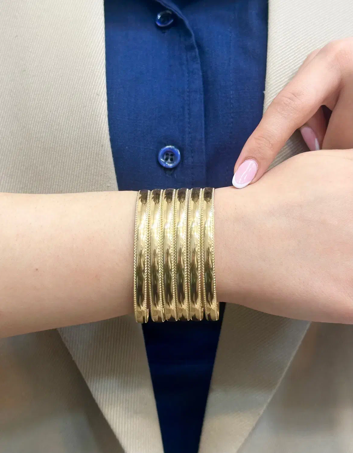 النگو بدون اجرت النگو آینه ایی آیدا|جواهرات|گلستان (تهران), |دیوار