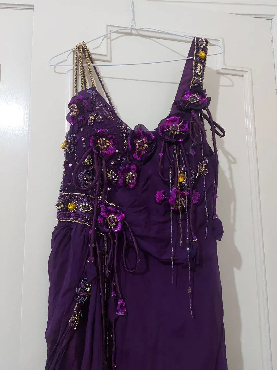 لباس مجلسی بادمجونی|لباس|تهران, امانیه|دیوار