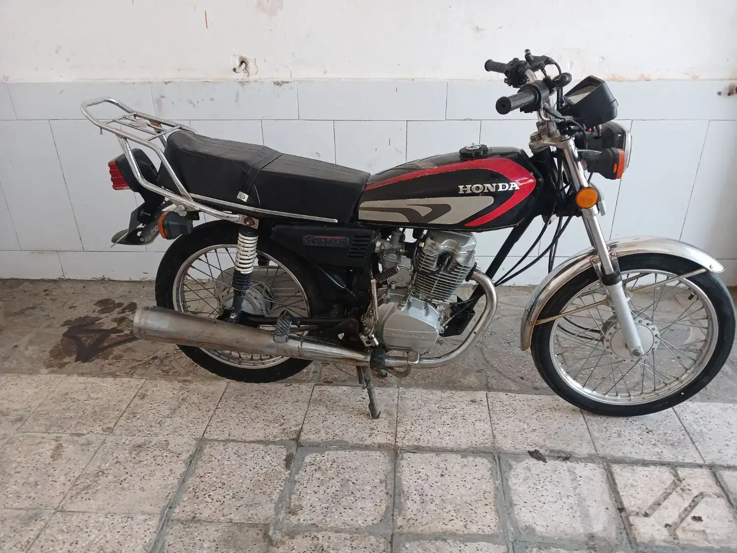 موتور هندا ۱۲۵|موتورسیکلت|گناباد, |دیوار