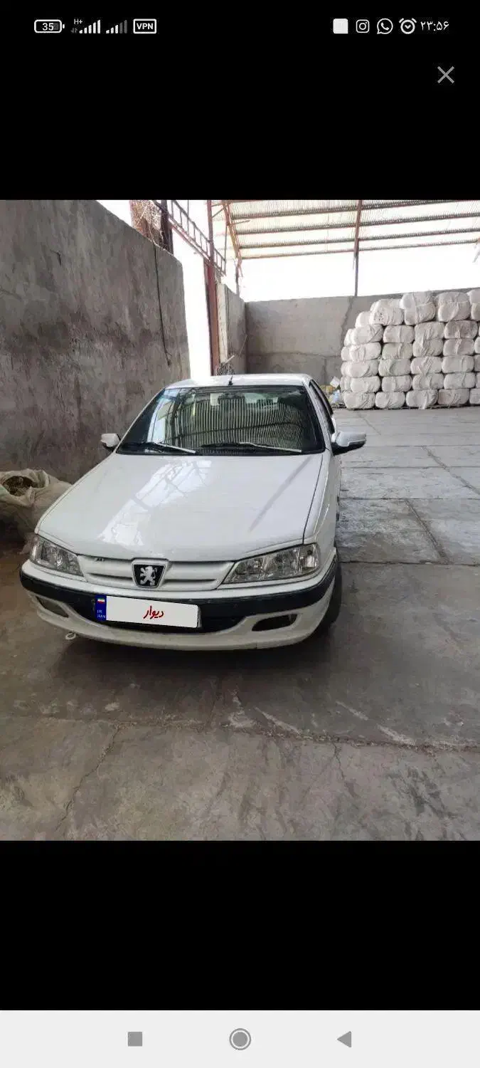 سواری پژو پارس سال مدل نود|خودرو سواری و وانت|ارزوئیه, |دیوار