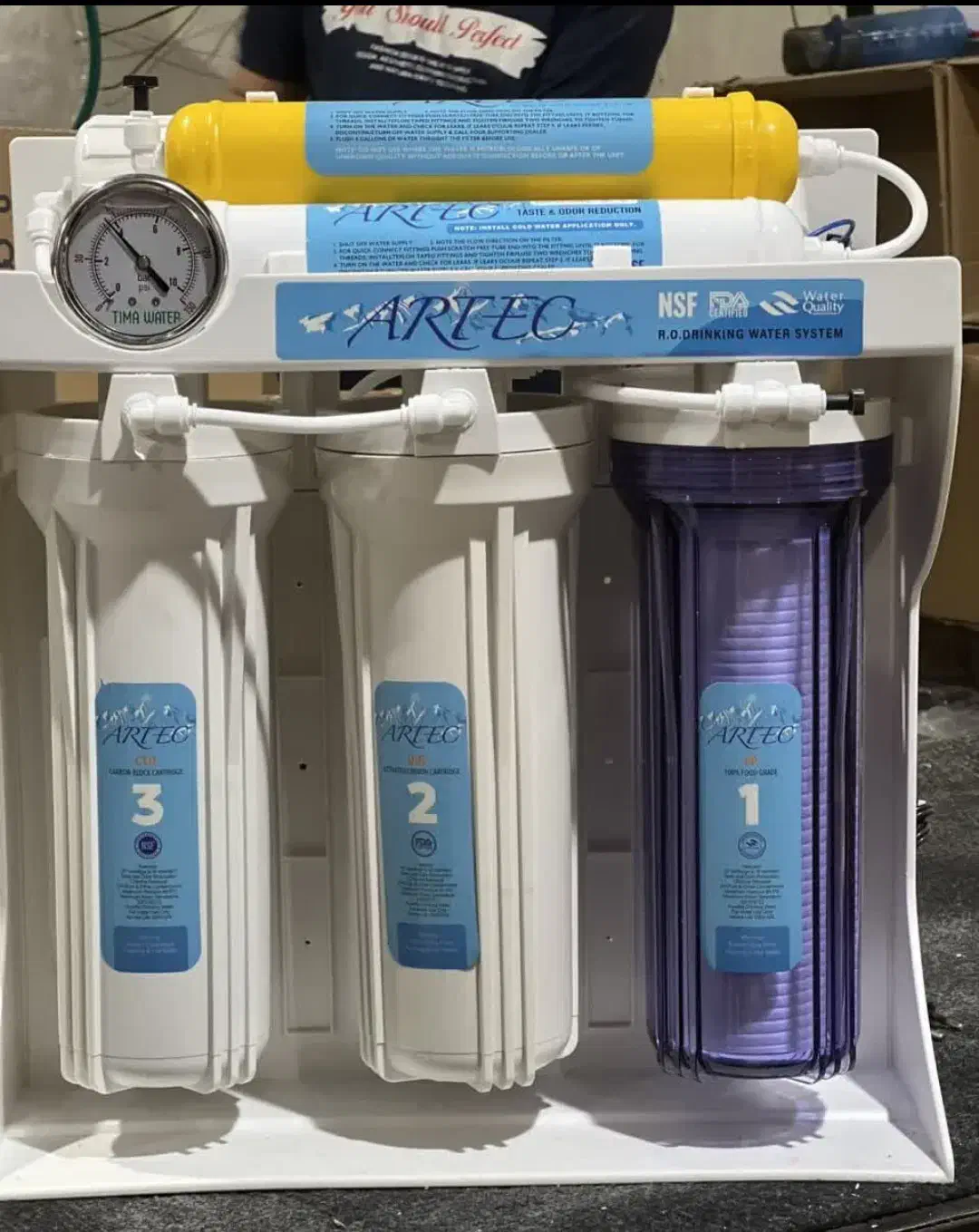 تصفیه آب cckسافت واتر،ریلکس،ارتک،پاناسونیک،پورلاین|آب‌سردکن و تصفیه آب|همدان, |دیوار