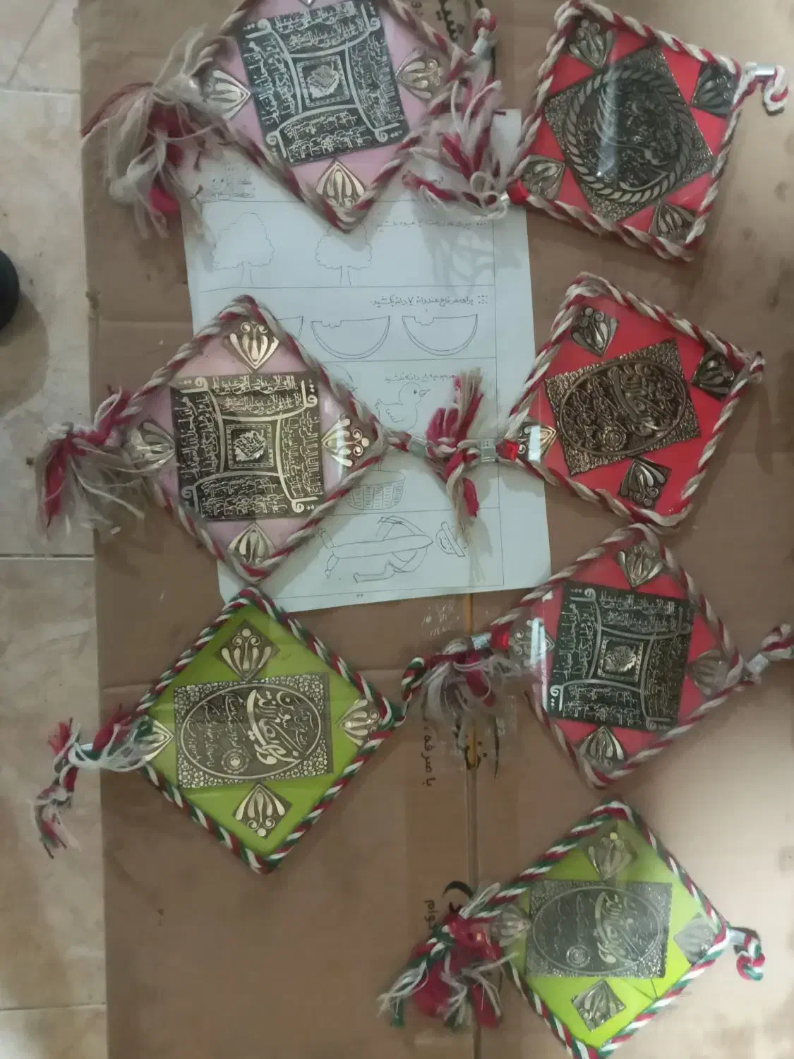 گلدان وتابلو|تابلو، نقاشی، عکس|شوط, |دیوار