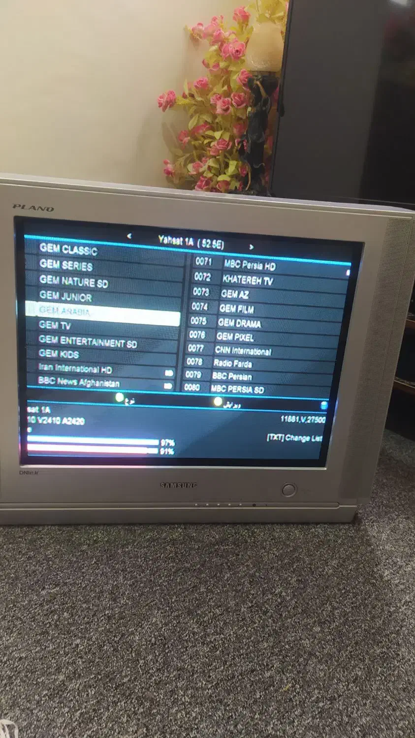 تلوزیون 21سامسونگ|تلویزیون و پروژکتور|همدان, |دیوار