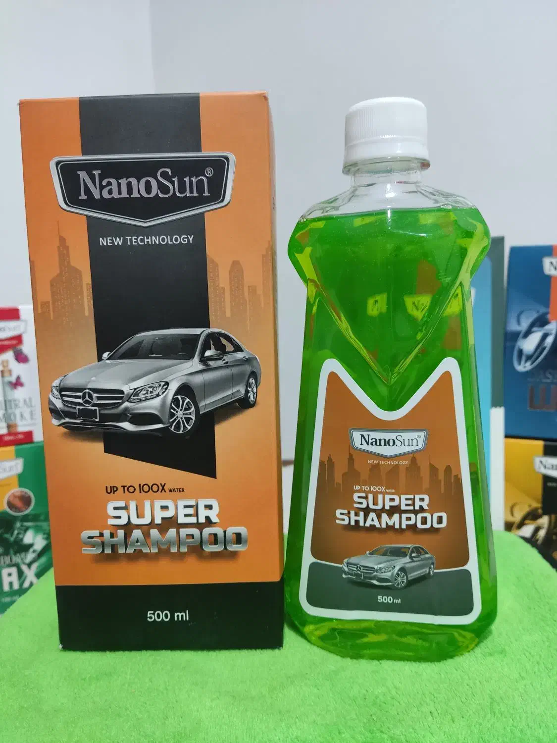 سوپر شامپو بدنه خودرو نانوسان فقط ۲۷۹|مواد شوینده و دستمال کاغذی|محمدیه-قزوین, |دیوار