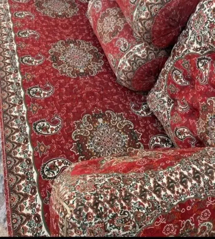 تولیدی پشتی ۷تکه ترمه یزدی|پشتی|رشت, توشیبا|دیوار