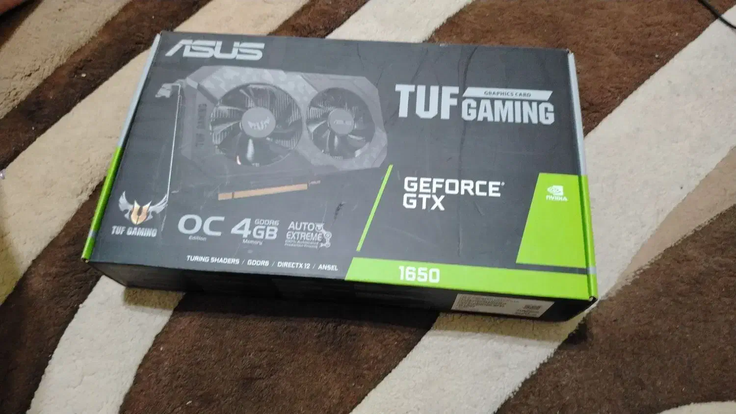 کارت گرافیک 1650 gddr6 tuf gaming oc|قطعات و لوازم جانبی رایانه|رشت, گلباغ نماز|دیوار