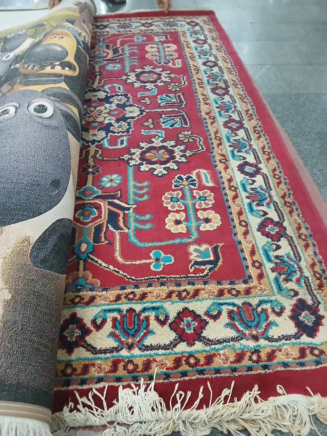 تعداد ۷ عدد قالیچه ماشینی ۲۲۵ در ۱۵۰|فرش|تهران, ستارخان|دیوار