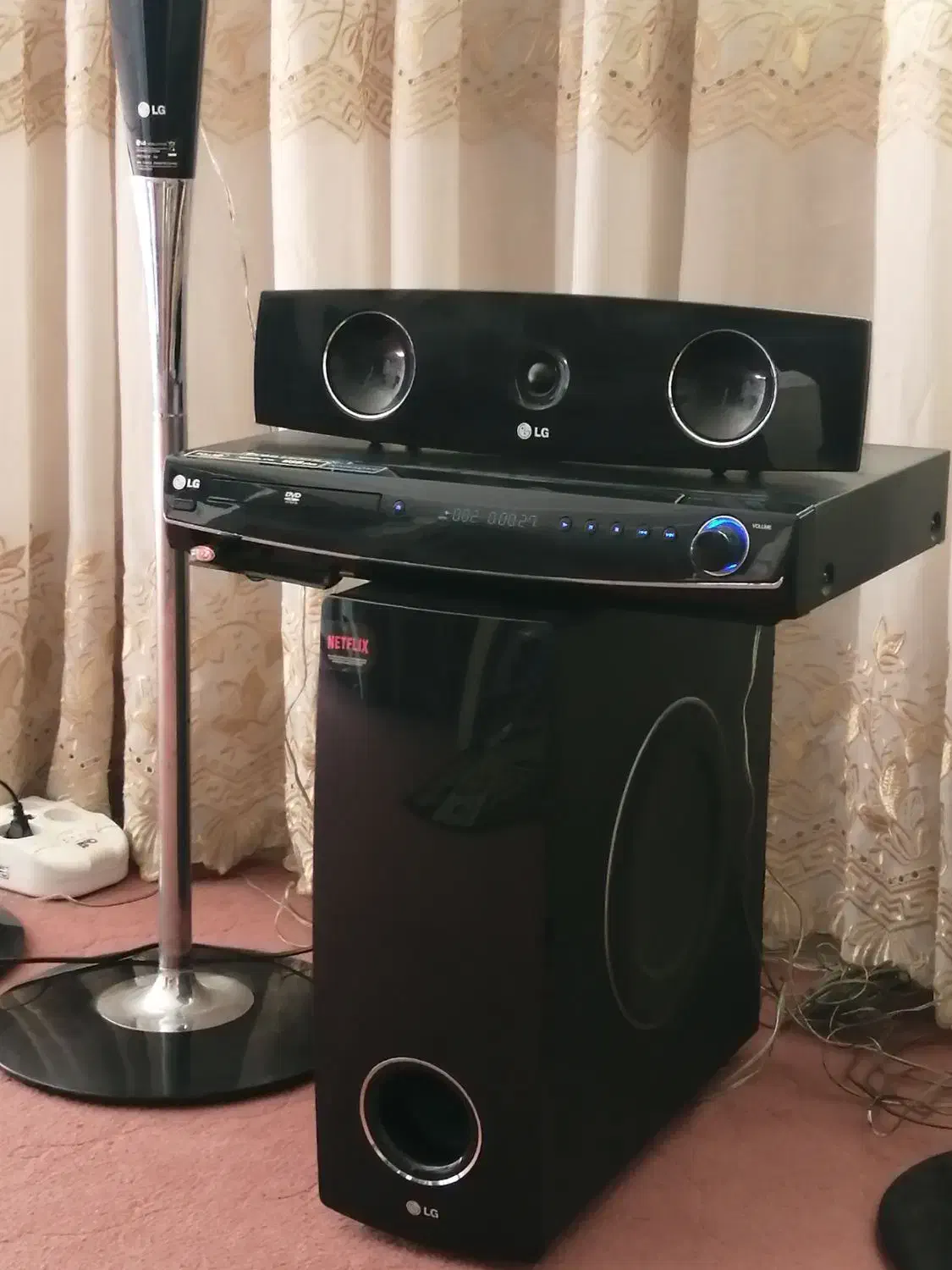 سینما خانگی الجی|سیستم صوتی خانگی|دوگنبدان, |دیوار