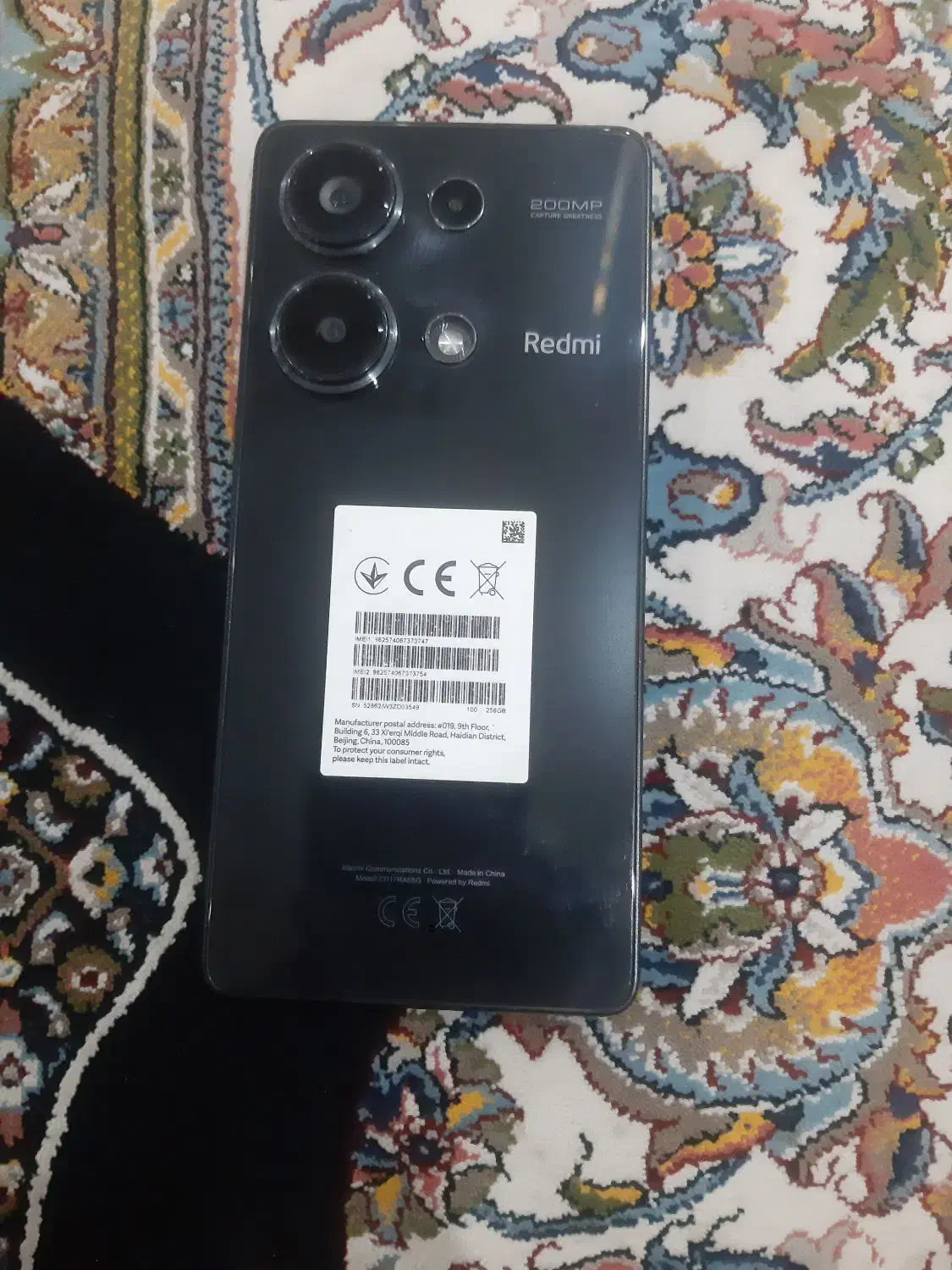 نوت13پرو 4g سالم درحد|موبایل|پارس‌آباد, |دیوار