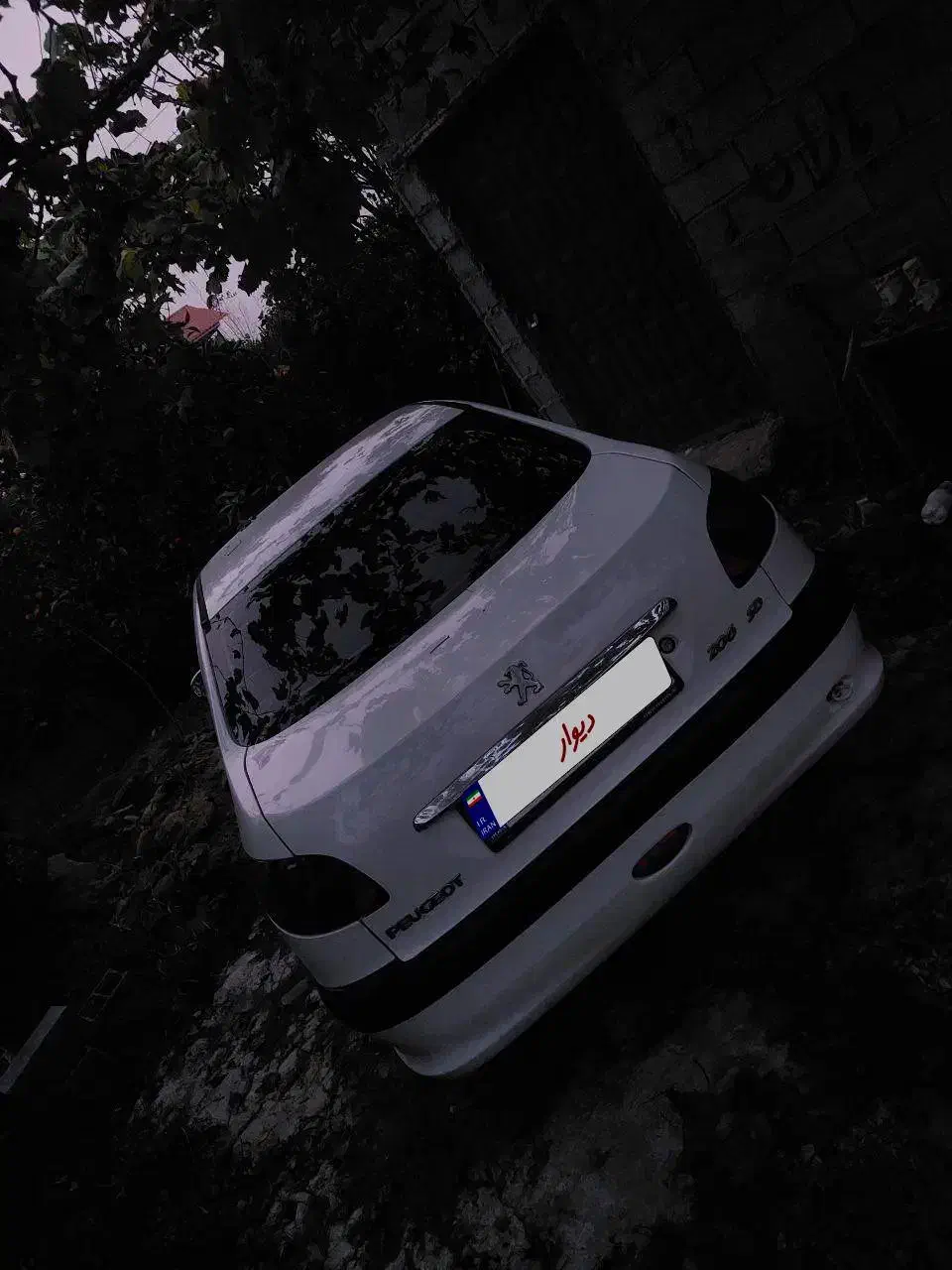 ماشین ۲۰۶ sd سفید v8|خودرو سواری و وانت|بابل, |دیوار