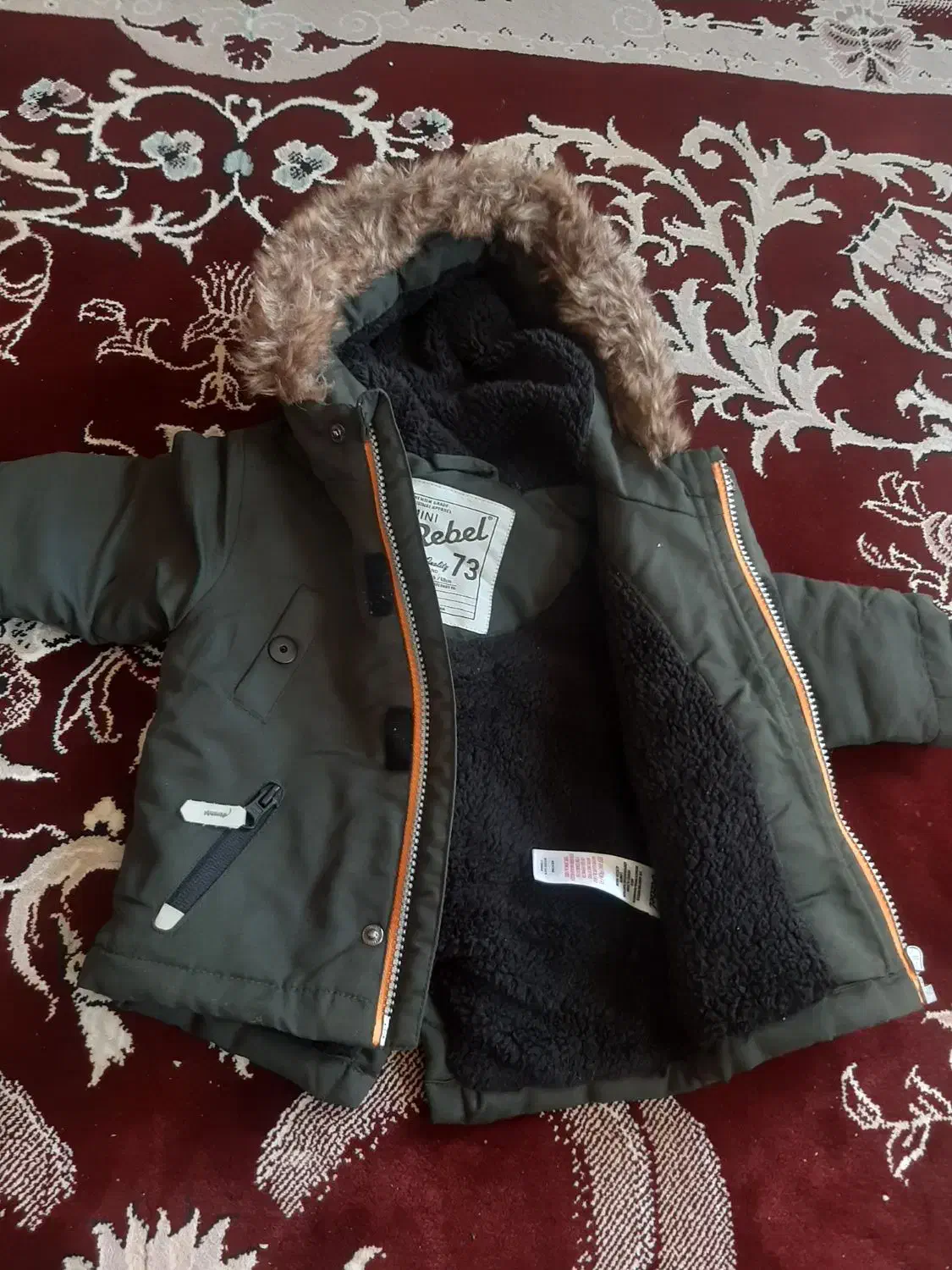 کاپشن پسرانه سایز از ۶ ماه تا یک سال|کفش و لباس بچه|محمدشهر, ولدآباد|دیوار