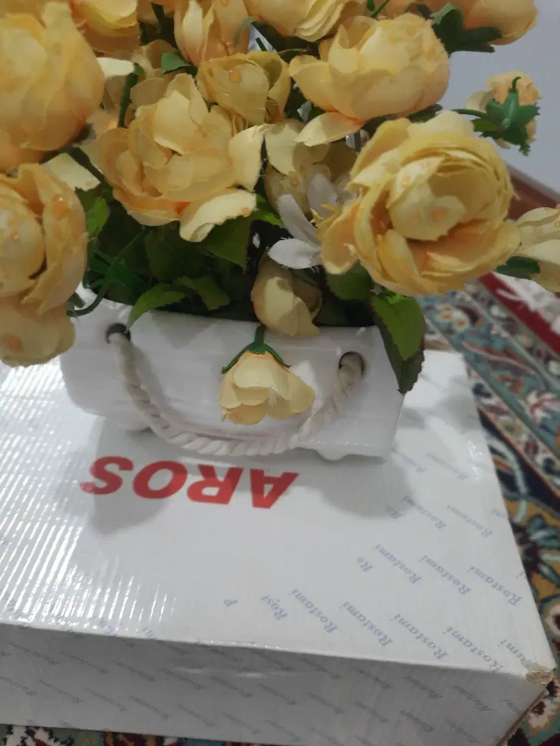 گلدون سفال|گل مصنوعی|اهواز, نادری|دیوار