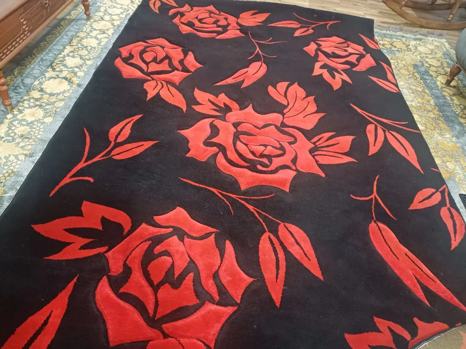 گلیم فرش برجسته|فرش|قائم‌شهر, |دیوار