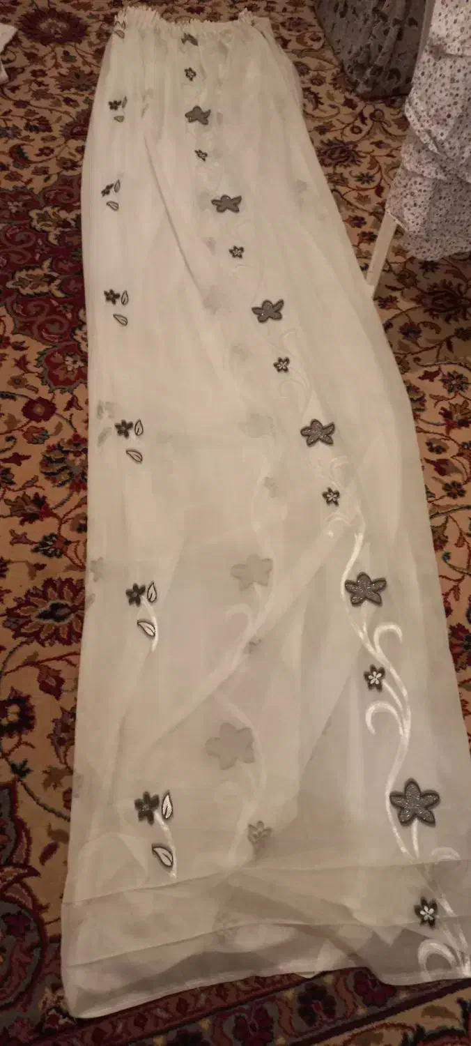 پرده حریر|پرده، رانر، رومیزی|تربتحیدریه, آسایش|دیوار