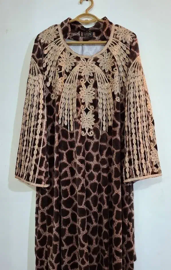 ماکسی مخمل خلیجی عربی|لباس|بندر گناوه, |دیوار