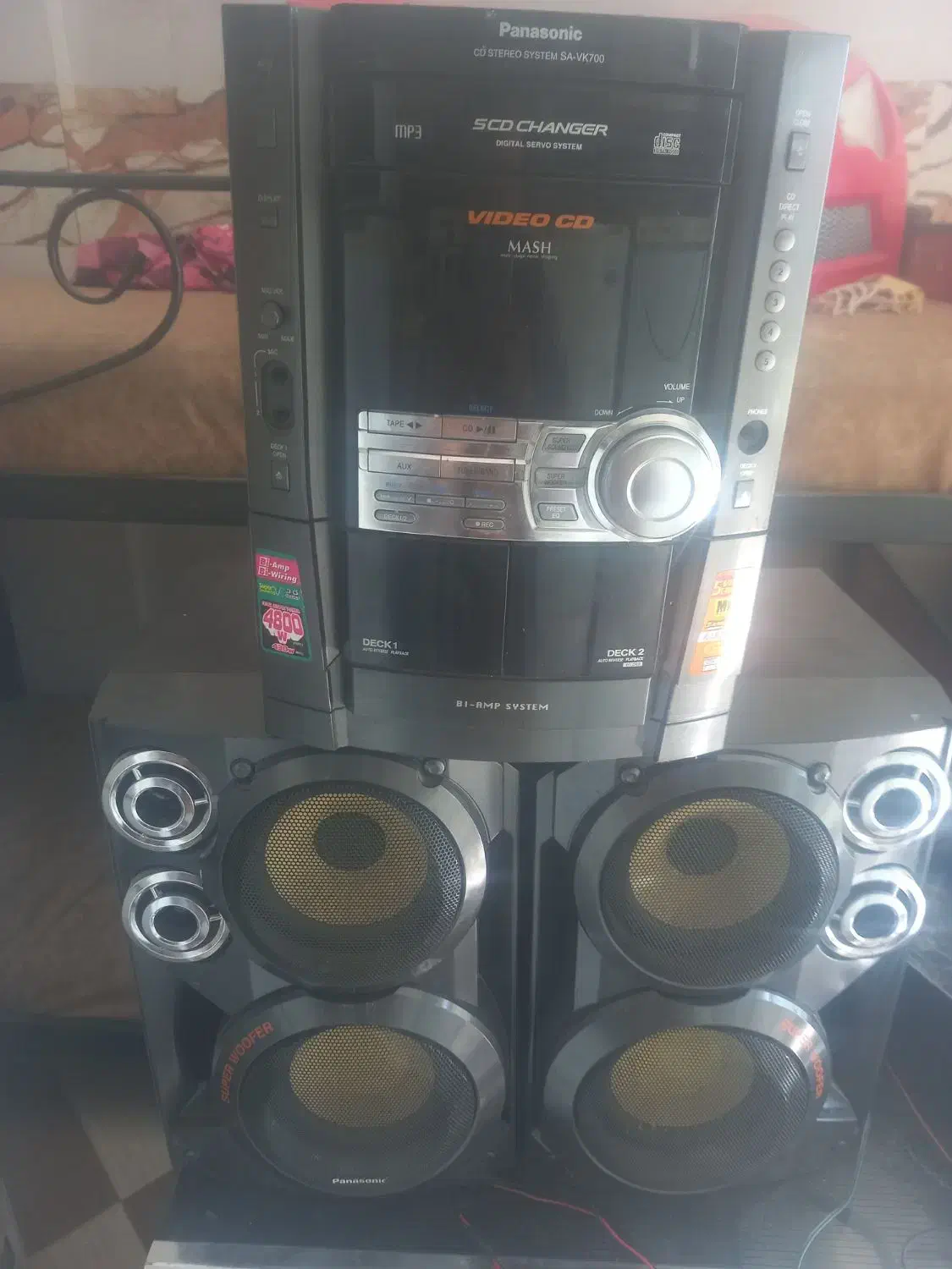 ضبط فلش خورپاناسونیک ۴۸۰۰وات|سیستم صوتی خانگی|اراک, |دیوار