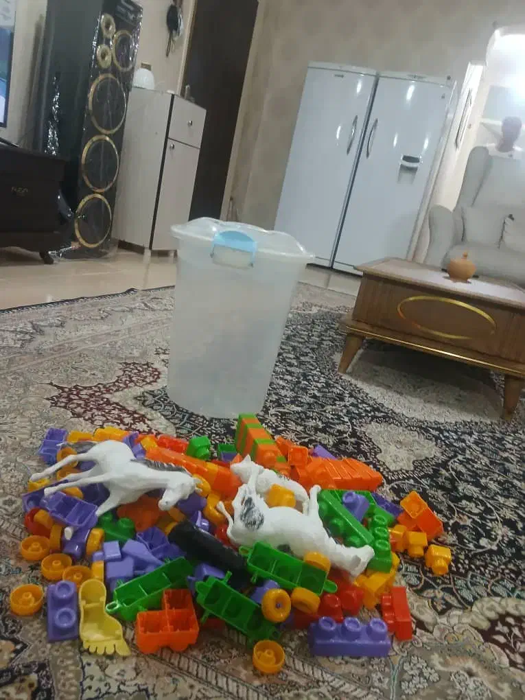 آجر بازی|اسباببازی بچه|اهواز, کوی باهنر|دیوار