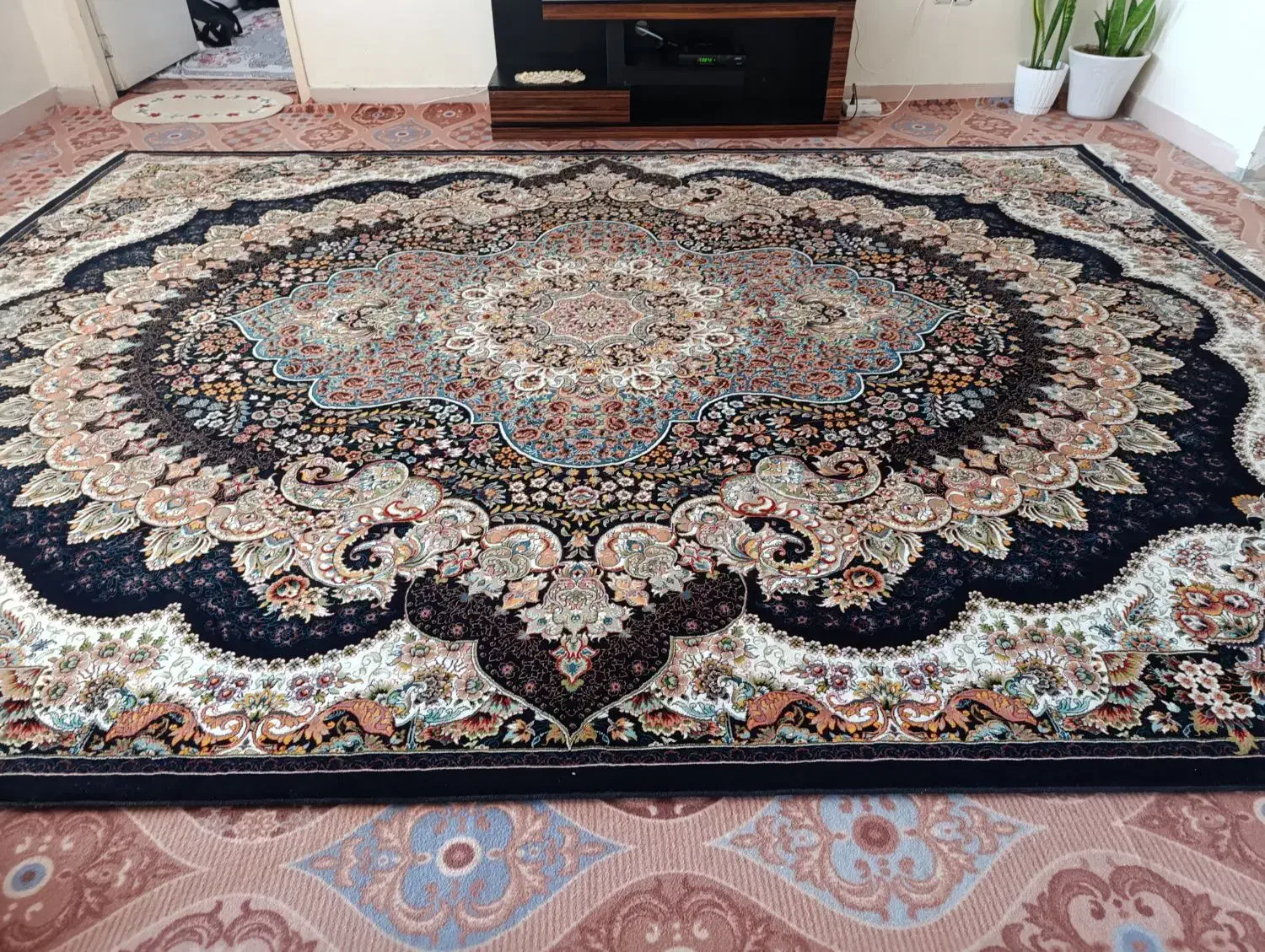 دوعدد فرش دوازده متری تمام نخ|فرش|اندیمشک, |دیوار