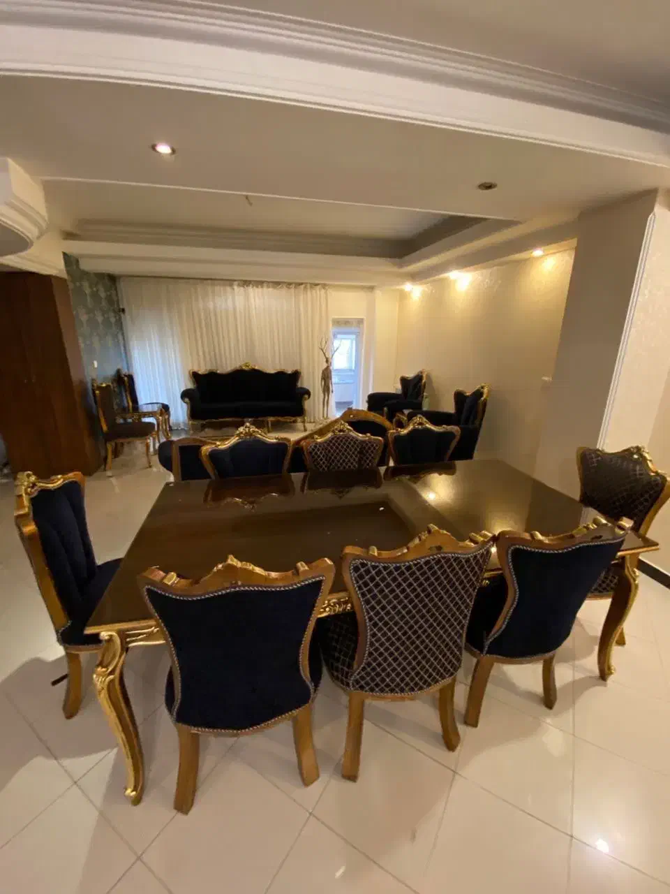 مبلمان استیل و سرویس غذاخوری|مبلمان خانگی و میز عسلی|ساری, |دیوار