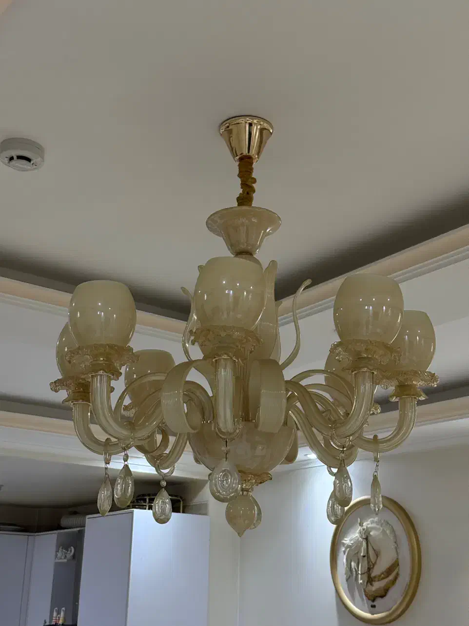 لوستر مدل کریستال درحد اکبند نونو مدرن|لوستر و چراغ آویز|تهران, بریانک|دیوار