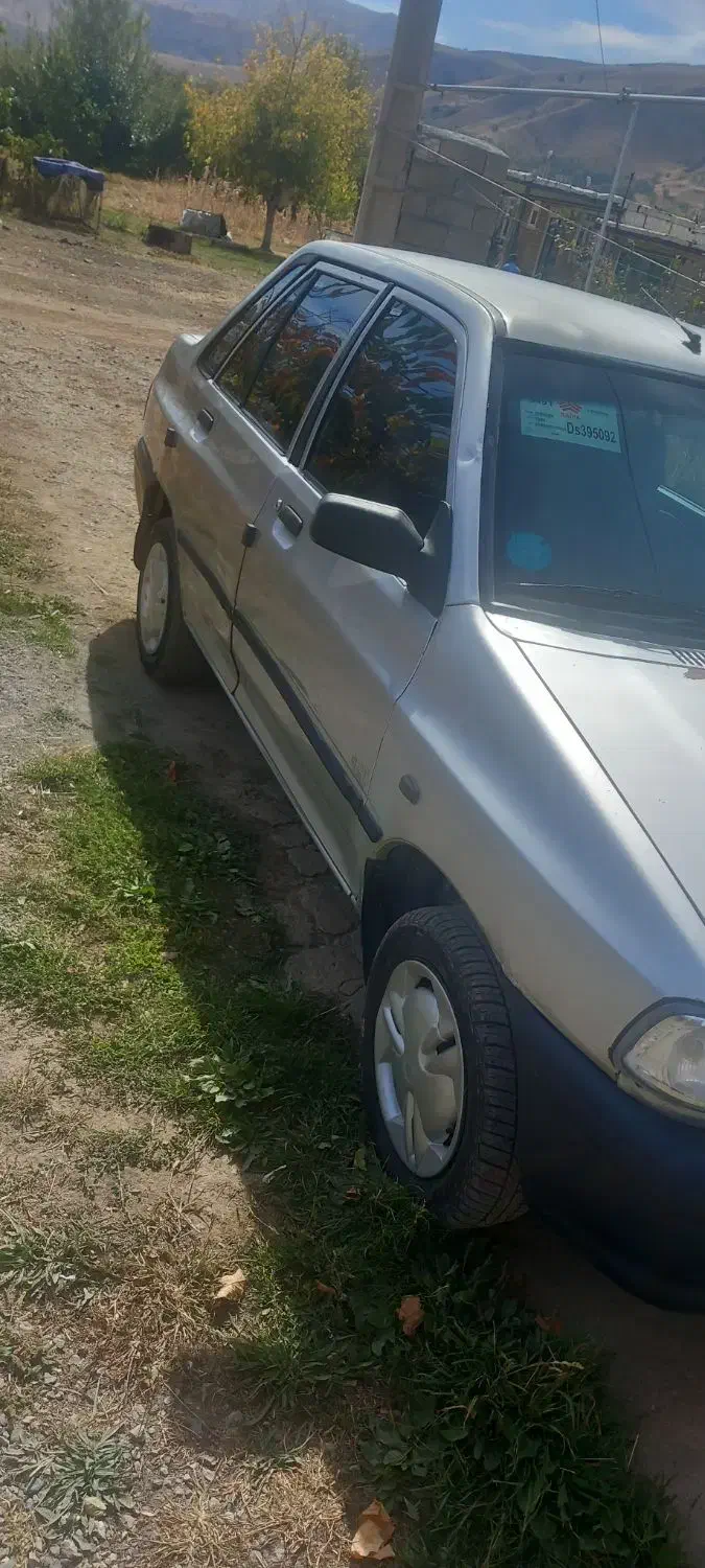 پراید مدل ۸۶ دوره رنگ نقره ایی شاسی پلمپ|خودرو سواری و وانت|سیلوانه, |دیوار