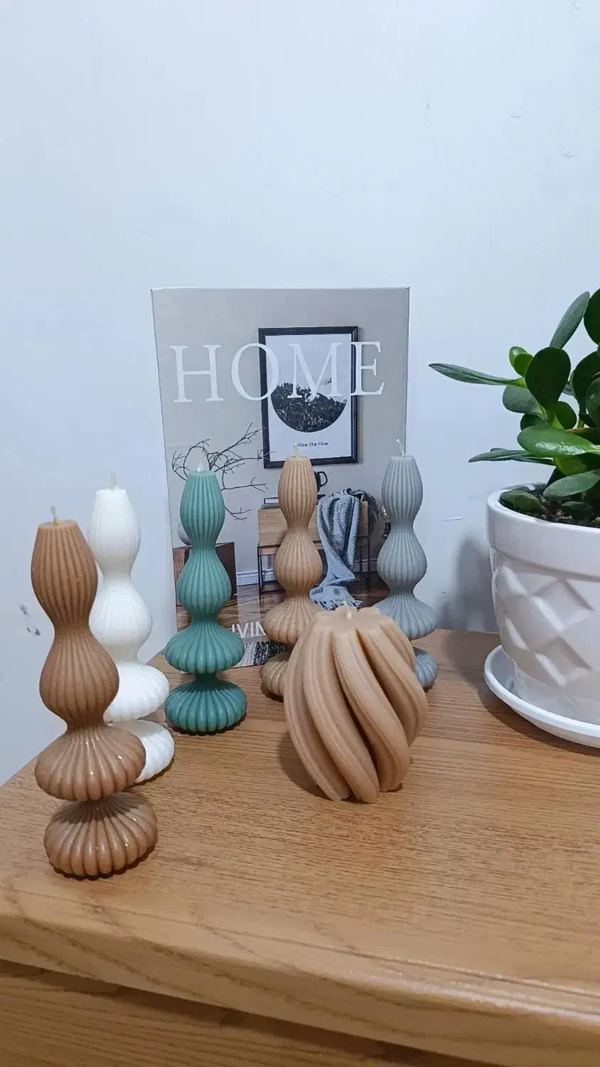 شمع دست ساز|صنایع دستی و سایر لوازم تزئینی|پاکدشت, پاکدشت (مامازند)|دیوار