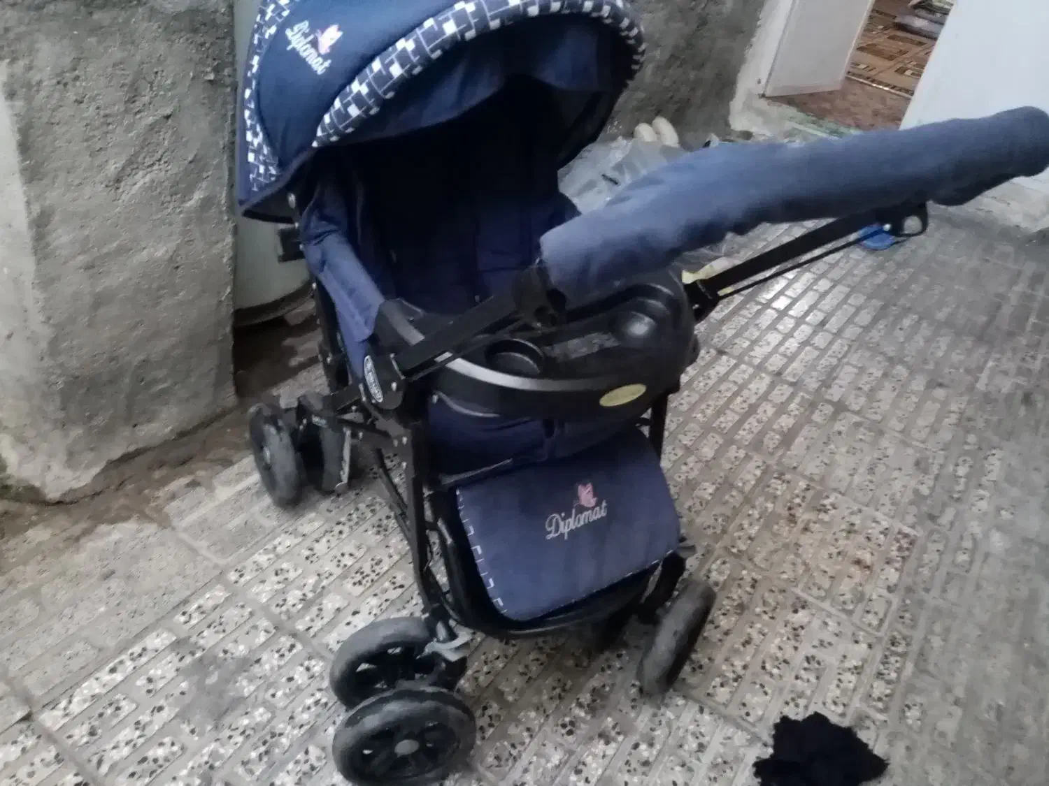 کالسکه نوزاد در حد نو|کالسکه و لوازم جانبی|نقده, |دیوار