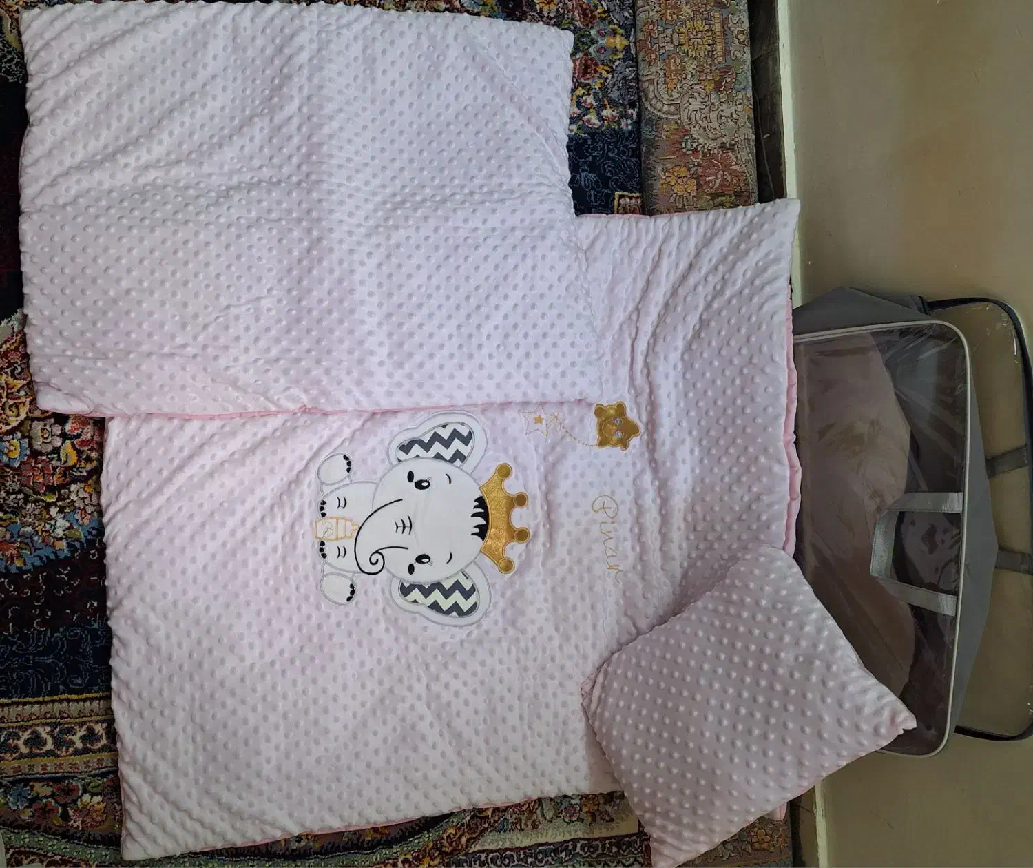 سرویس خواب کودک صورتی|اسباب و اثاث بچه|دزفول, |دیوار