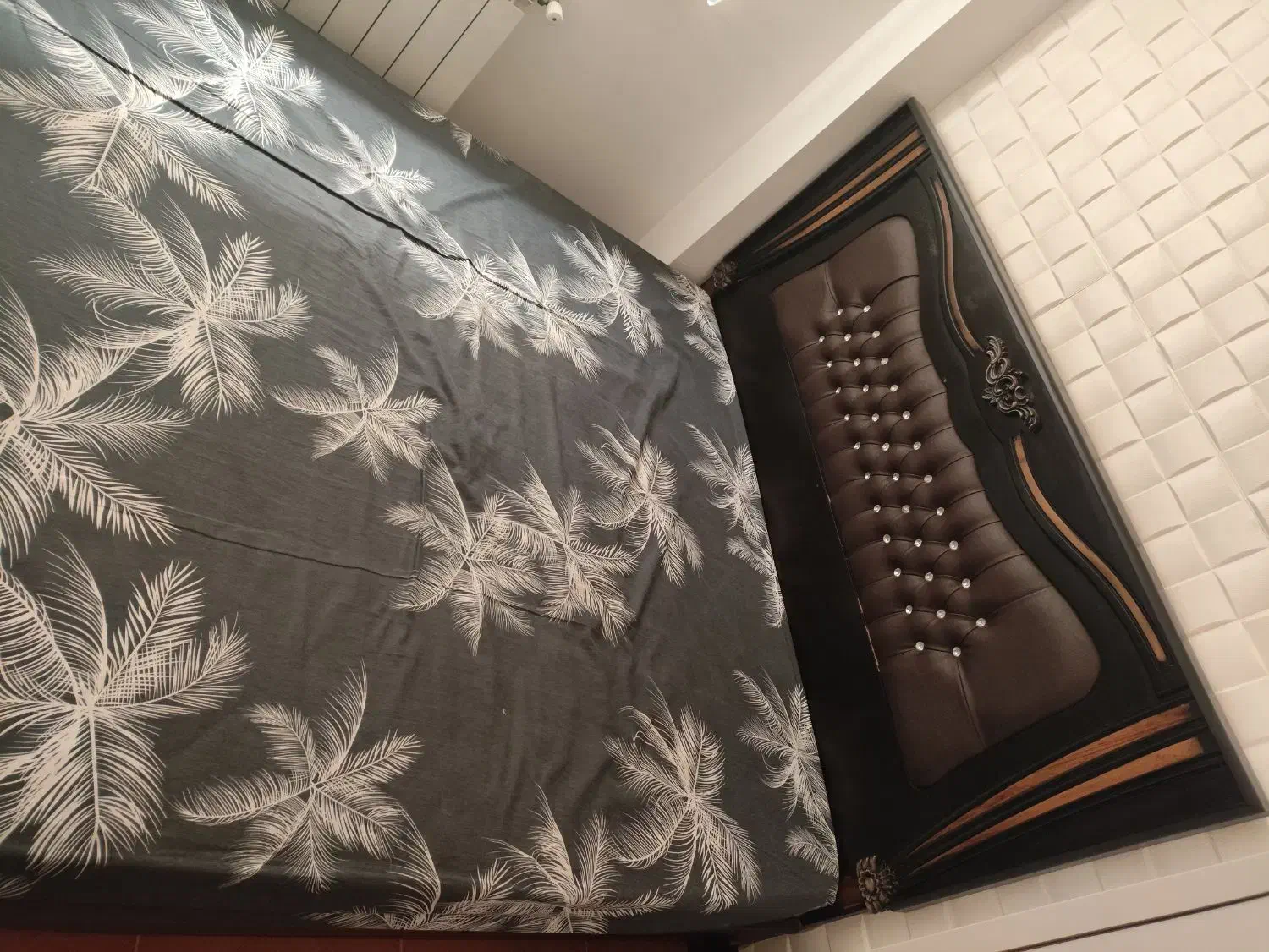 تخت دونفره|تخت و سرویس خواب|شلمان, |دیوار