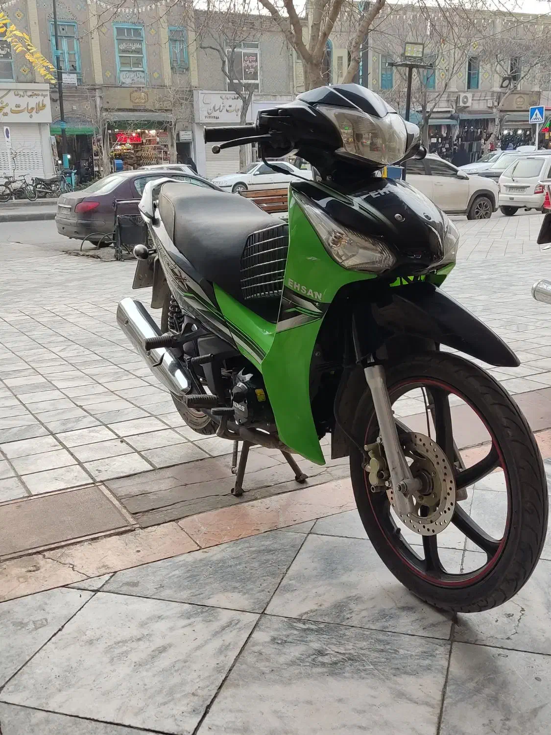 احسان 125 بی‌کلاج|موتورسیکلت|مشهد, پایین خیابان|دیوار