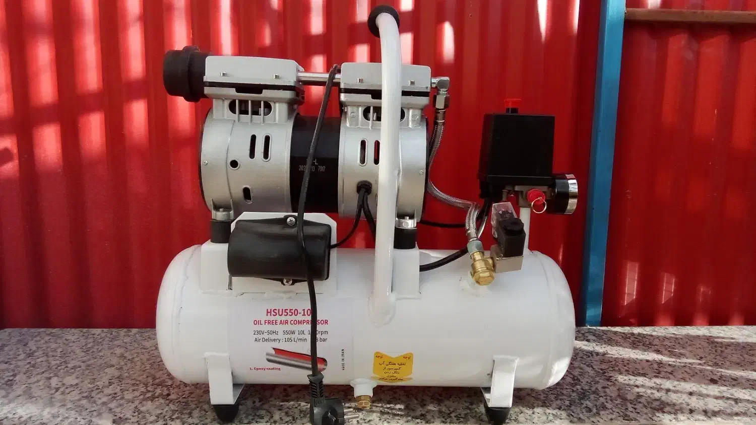 پمپ باد ۱۰ لیتری محک|ابزارآلات|تیران, |دیوار