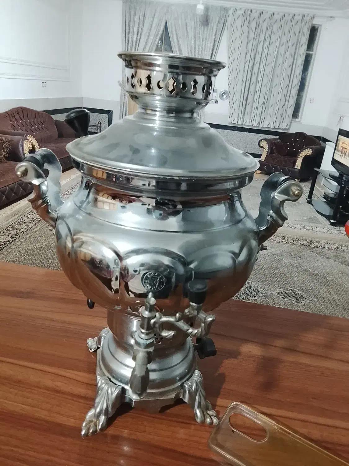 سماور گازی 6 لیتری|سماور، چایساز، قهوهساز|زاهدان, |دیوار