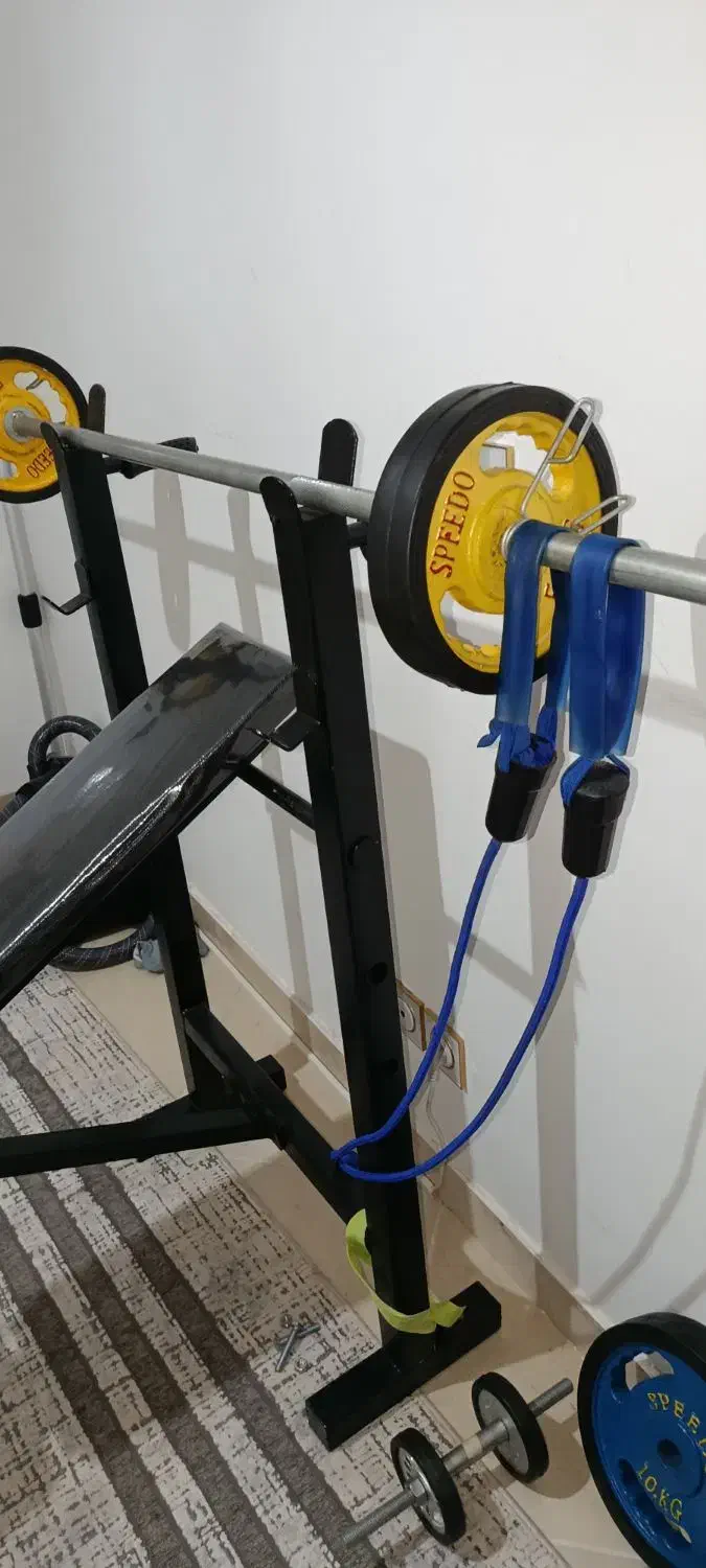 پکیج کامل دستگاه بدنسازی|تجهیزات ورزشی|فولادشهر, مسکن مهر فولادشهر|دیوار