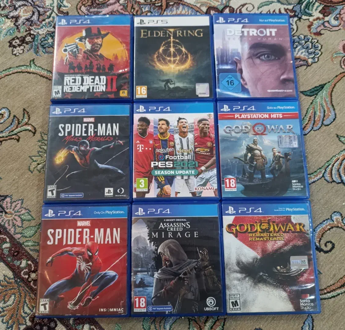 بازی ps4 ps5 ردد pes اساسین god کالاف heat فیفا|کنسول، بازی ویدئویی و آنلاین|تهران, امام خمینی|دیوار