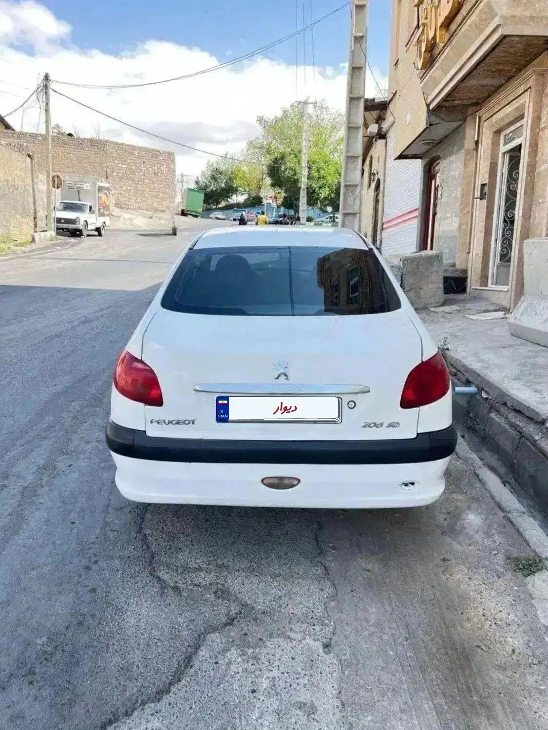 206sd تیپ 5 v8|خودرو سواری و وانت|باسمنج, |دیوار