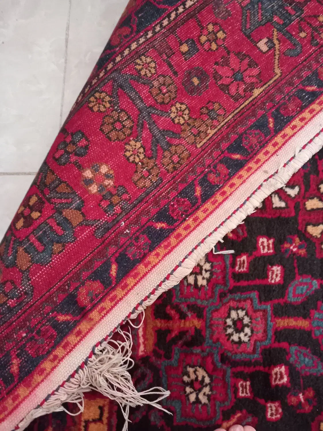 فرش دستبافت یک شصت در ۳متر بیست وپنج|فرش|کرج, کلاک نو|دیوار