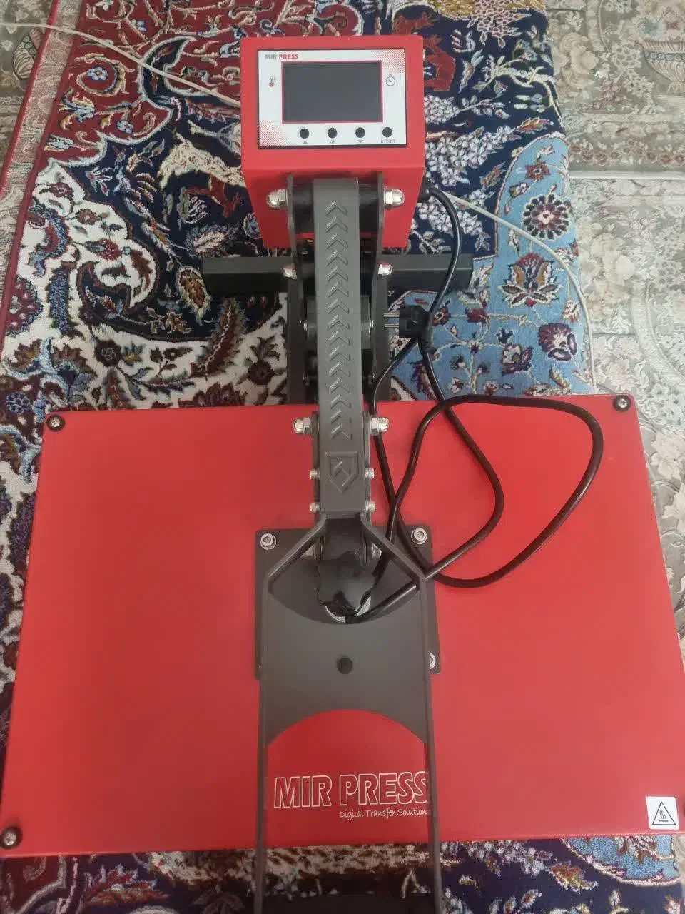 دستگاه پرس حرارتی ۶۰×۴۰ میرتک فقط یکبار روشن شده|ماشینآلات صنعتی|شهریار, شهریار|دیوار