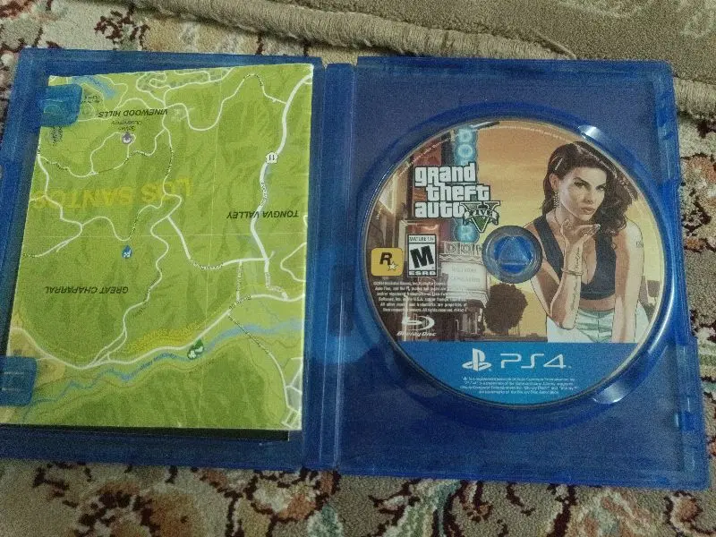 سیدی ps4 GTA V|کنسول، بازی ویدئویی و آنلاین|تهران, هاشم‌آباد|دیوار