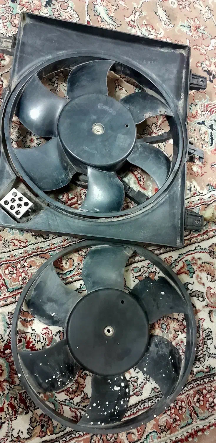 موتور فن کولر پراید وفن رادیات پراید|قطعات یدکی و لوازم جانبی|گلبهار, شهر جدید گلبهار|دیوار