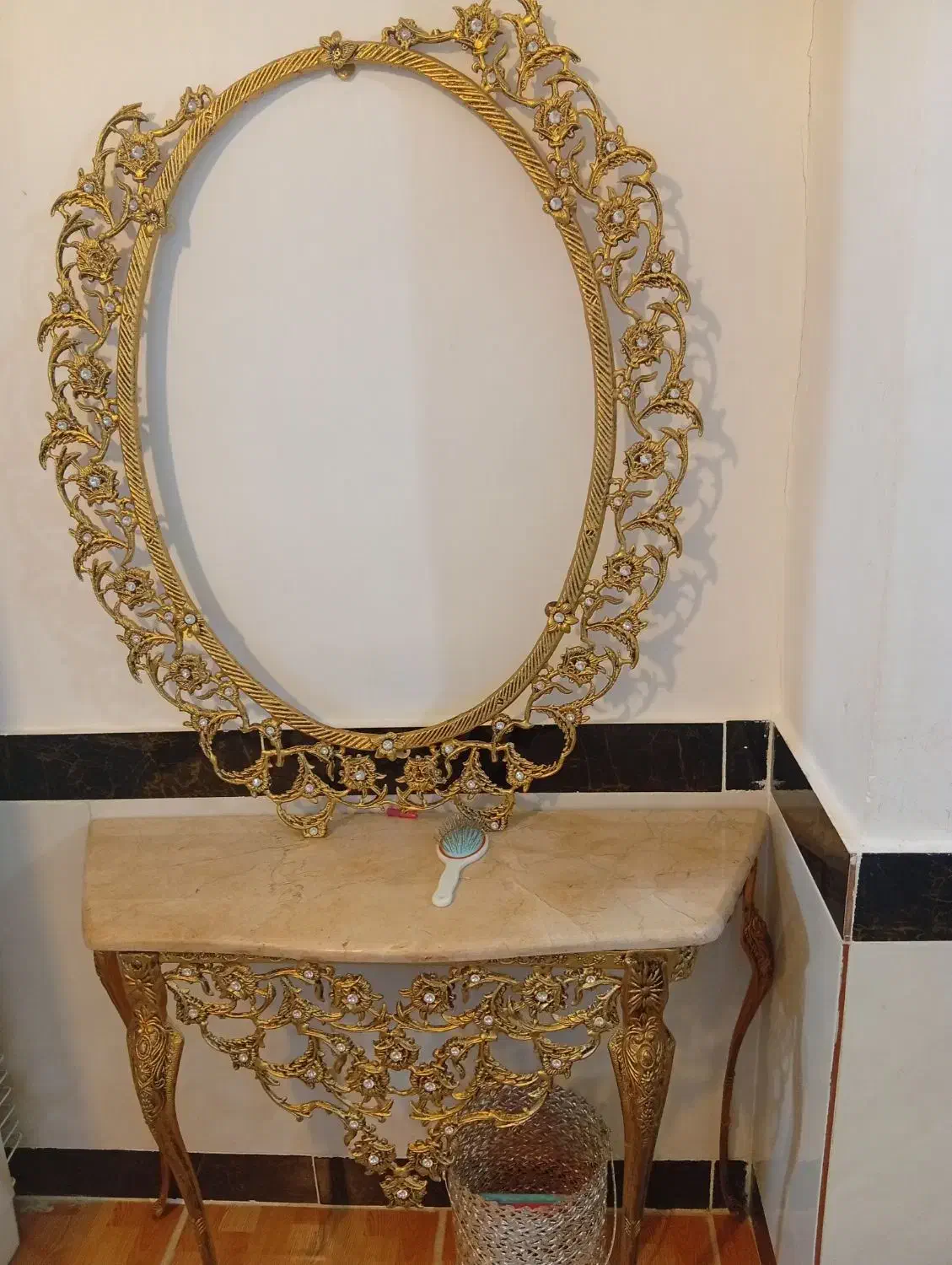 اینه شمعدان|بوفه، ویترین، کنسول|نهاوند, |دیوار