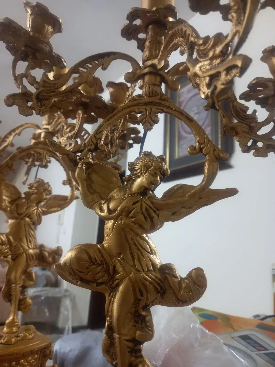 شمعدون|مجسمه، تندیس، ماکت|مشهد, امیریه|دیوار