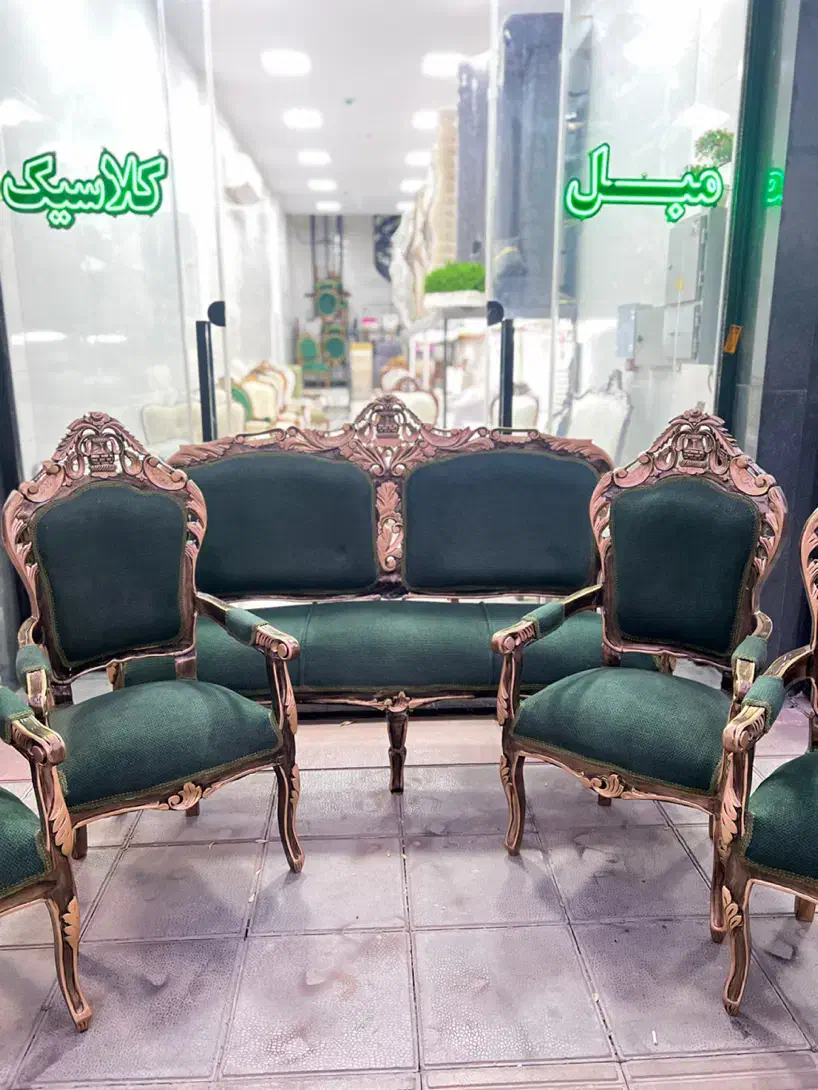 مبل ۹نفره شیک اناناسی|مبلمان خانگی و میز عسلی|تهران, میدان میوه و تره‌بار مرکزی|دیوار