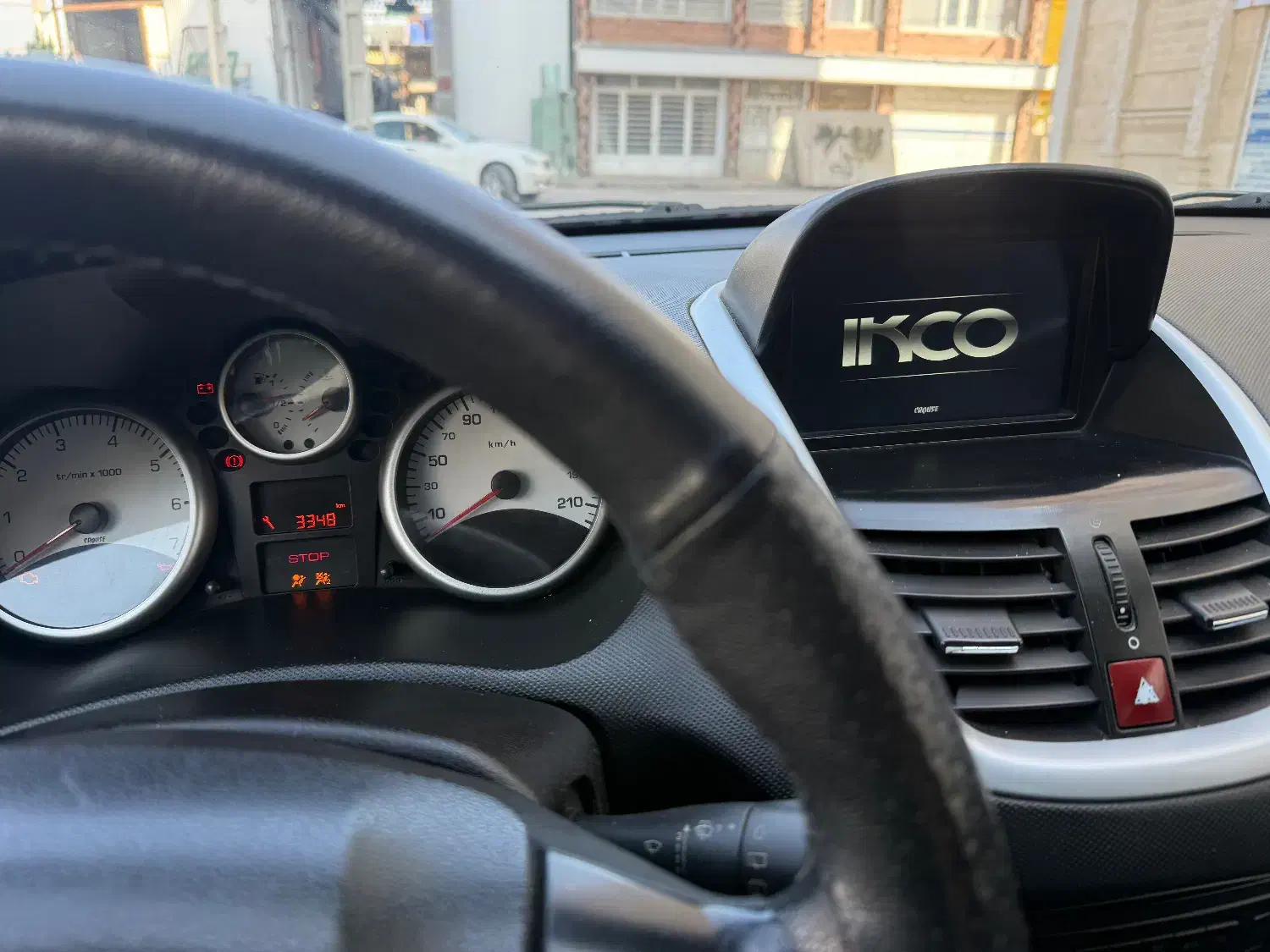 207 سفید بی رنگ‌96|خودرو سواری و وانت|اردبیل, |دیوار