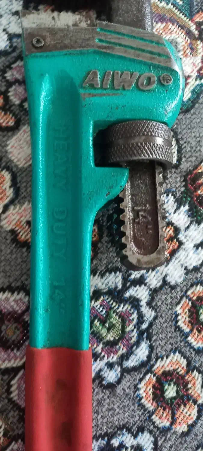 آچر لوله گیر سایز ۱۴ مارک alwo|ابزارآلات|کرمانشاه, |دیوار