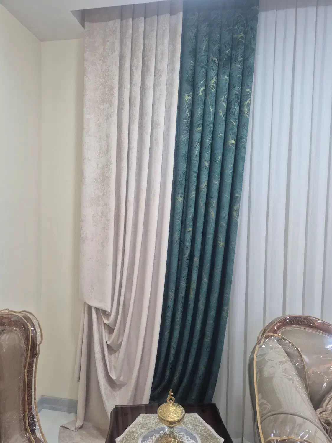 والان پرده|پرده، رانر، رومیزی|گرمدره, |دیوار