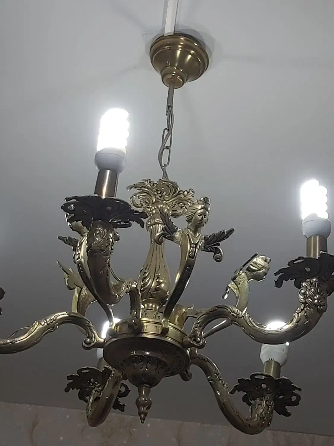 لوستر برنز|لوستر و چراغ آویز|خرمآباد, |دیوار